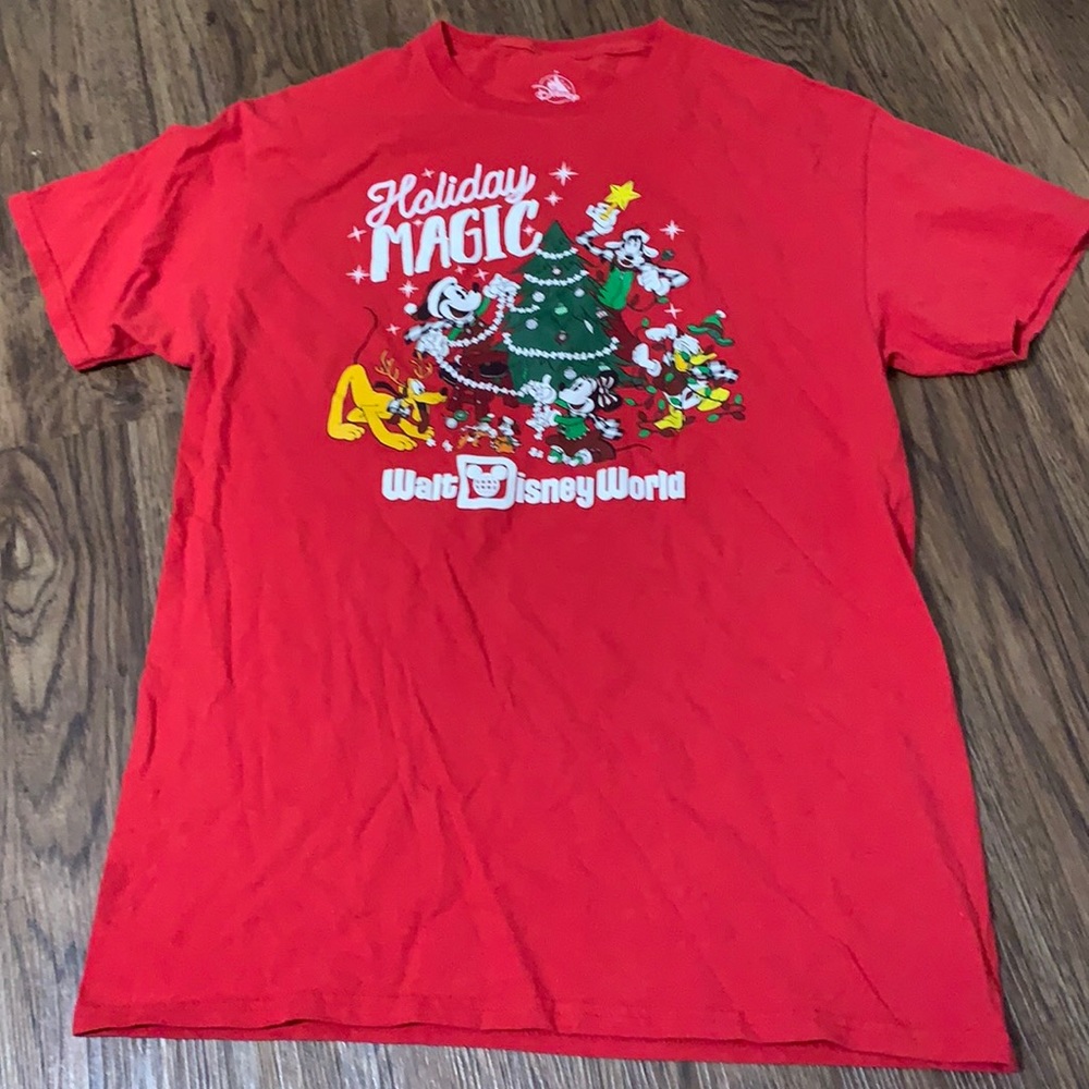 Walt Disney Word Holiday Magic T-shirt
